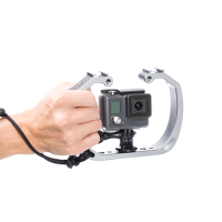 Universal Camera Cages 1/4 3/8 Screw Hole Mount Holder For Tripod GoPro Underwater Shooting SK GHA6