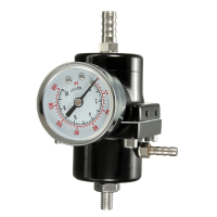 Universal Fuel Pressure Regulator With Gauge 0 140 Psi Adjustable Set