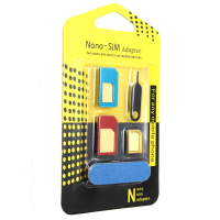 Universal Nano Sim Card To Micro Sim Card To Standard Sim Card Adapter Converter
