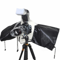 Universal Rubber Cameras Rain Coat Bag Protector Waterproof Dust For Canon Nikon Pendax For Sony Dslr