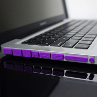 Universal Silicone Anti Dust Plug Cover Set All Laptop Macbook Pro 13