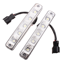 Universal Waterproof 5led 10w Daytime Running Head Lamp Dc12v