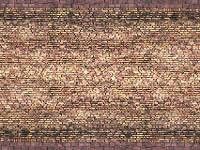 NOCH 0056605 Universeel Kartonnen 3D plaat Dakpannen, geel/bont