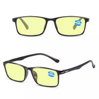 Universele +200 Nachtzicht/Transparante Leesbril voor Mannen Vrouwen HD Anti blauw Licht Presbyopie Bril