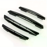 Universele 4 stuks auto deur anti kras strip deurbescherming deur rand beschermer bumper zijdeur rand beschermkap