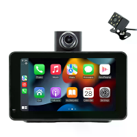 Universele 7 inch Dash Cam Auto DVR Multimedia Video Speler Draadloze Carplay & Android Auto Dashcam Touchscreen BT