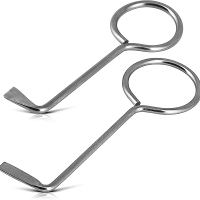 Universele Gepolijste Metalen Deurslot Picks Set 2 stuks Aanraakafstandsbediening Hoogwaardige Slotensmid Tools Slot Pic