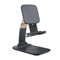 Universele inklapbare bureau standaard zinklegering telefoonhouder voor bed bank reizen verstelbare hoogte hoek draagbaa