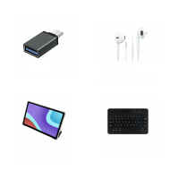 Universele koptelefoon + OTG + holsterhoesje + bluetooth toetsenbord set voor Alldocube iPlay 50 iPlay 50 Pro iPlay 50 P
