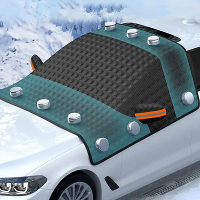 Universele Magneet Auto Sneeuwhoes Verdikte Vorstvrije Auto Motor Kap Half Cover Voorruit Cover Voor Alle Seizoenen