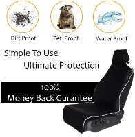 Universele waterdichte autostoelhoes Neopreen Antislip emmerstoel Hondenstoelbeschermer voor auto, bestelwagen, vrachtwa