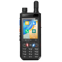 UNIWA F70 Robuuste Android 10 Walkie Talkie IP68 Waterdicht 4000mAh Accu 4G LTE Dual SIM PTT Twee Wegradio Zello SmartPT