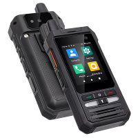 UNIWA F80S Android Zello Real PTT 4G Walkie Talkie PoC Radio 2.4 Inch Touchscreen 4000mAh Batterij Langere Bereik GPS GL