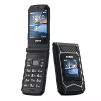 UNIWA X29 2,8 inch+1,77 inch Dubbele Scherm Robuuste Mini 2G GSM Dual SIM Kaart Dual Standby 2000mAh FM Radio Grote Knop