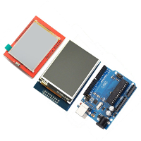 Uno R3 Board + 2.4 Inch Tft + 2.8 Inch Tft Lcd Touch Screen Module For Arduino