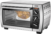 Unold Multifunktionsofen Mini Oven Grillfunctie, Met Grillspies, Timerfunctie 22 L
