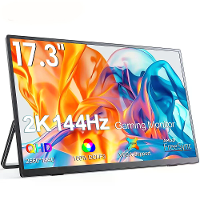 UPERFECT UGame J19 17,3 Inch 2560x1440 QHD 2K 144Hz Draagbare Monitor HDR Ultra Dun Ontwerp Volledige HD Gaming Scherm T