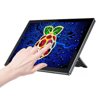 UPERFECT UPi B7 10,1 Inch Raspberry Pi Touchscreen Monitor 1280x800 IPS HD USB C Display met 10 Punts Aanraakinvoer Koel