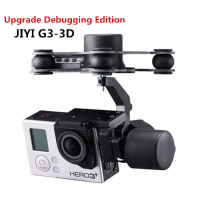 Upgrade Debugging Edition Jiyi Fpv G3 3d 3 Axis Gimbal For Gopro Hero3 3+ Hero4 Aerial Photography