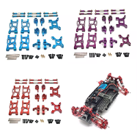 Upgrade metaalaccessoireset voor Wltoys 124007 144001 124017 124019 afstandsbediening RC auto reserveonderdelen