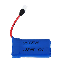 Upgraded 25c 3.7V 380mah Battery For Hubsan X4 H107 Ladybird Rc Quadcopter