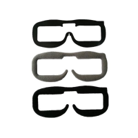 Upgraded 2pcs Fatshark Replacement Faceplate Soft Foam Pads For Fpv Goggles