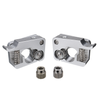 Upgraded Left/Right 1.75Mm Aluminum MK10 Extruder Drive Feed Kit for 3D Printer