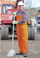Upixx 4064 Regentuinbroek Puplus Maat: Xxxl Oranje