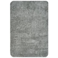 URLANA   Badmat   Grijs   60 x 90 cm   Microvezels