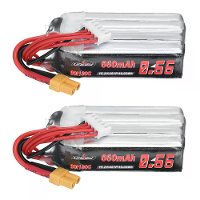 URUAV 15.2V 660mAh 90C 4S LiPo batterij XT30 plug voor GEPRC Cinelog30 V3 FPV racingdrone