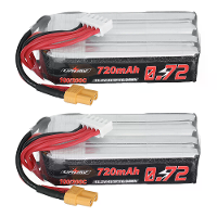 URUAV 15.2V 720mAh 100C 4S LiPo Battery XT30 Plug voor GEPRC Cinelog30 V3 FPV Racing Drone
