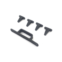URUAV 3D Printing TPU Batterij Beugel Stand Bevestiging Mount voor 1S 300 mAh Lipo Batterij Compatibel Nanohawk FPV Raci