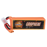 URUAV GRAPHENE 14,8V 4000mAh 100C 4S LiPo accu XT60 stekker voor RC Drone