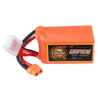 URUAV GRAPHENE 6S 22.2V 1300mAh 100C Lipo batterij XT60 stekker voor RC Racing Drone
