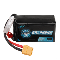URUAV GRAPHENE V2.0 22.2V 1100mAh 160C 6S Lipo batterij XT60 stekker voor FPV Racing Drone