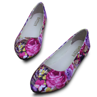 Us Size 5 11 Women Flats Shoes Comfortable Casual Fashion Flower Slip On Flat Loafers Shoes