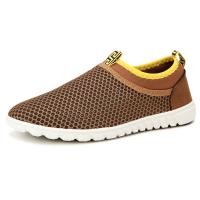Us Size 6.5 10.5 Men Casual Sport Shoes Flats Comfortable Breathable Mesh Hollow Out Athletic Shoes