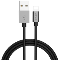 Usams Metal 2.1A Fast Charge Lightning To Usb Cable With Mfi Iphone 7 Plus 6s Plus