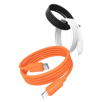 USAMS SJ788 U98 3A PD30W USB C naar iP kabel PD Snelle Oplading Gegevensoverdracht Verdikte koperen kern lijn 1M Lang vo
