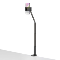 USAMS US ZB255 Luie Houder Beugel Verstelbare Lange Arm Klem Telefoon Stand Holder Ondersteuning Live uitzending Stand T
