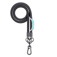 USAMS US ZB282 8mm Dunne Telefoonnek Lanyard Oxford Doek Patch Mobiele Telefoon Anti verloren Lanyard voor iPhone