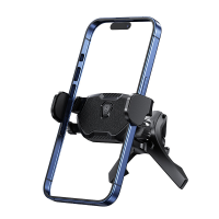 USAMS ZJ077 Mini Zwarte Auto Telefoon Houder Luchtrooster voor 4,7 6,9 inch Mobiele Telefoon Eén knop Vergrendeling 360°
