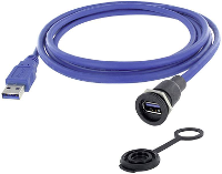 USB 3.0 Type A Chassisbus, inbouw M16 1310 1015 02 encitech 1 stuk(s)