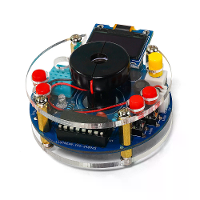 USB 5V luchtbevochtiger DIY kit Echt tijd temperatuur  en luchtvochtigheidsscherm OLED scherm Timerfunctie Draagbaar Com