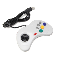 Usb 6 Feet Wired Classic Controller Gamepad For Sega Saturn Pc Mac Retrolink Retro