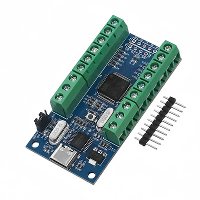 USB interface 16 kanaals 12Bit AD sampling dataverwerving STM32 UART communicatie ADC module
