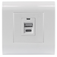 USB laadbus Intellinet 772198 2 voudig IP20 Wit