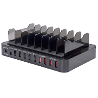 Usb Laadstation Manhattan 10 Port Charger 180009 (thuislader) Uitgangsstroom (max.) 17000 Ma 10 X Usb