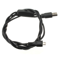 Usb To Micro Usb With On/off Switch Cable Charger For Raspberry Pi Android