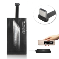 Usb Type C Qi Standard Wireless Charger Sticker Receiver For Huawei Nexus Xiaomi Lg Htc Meizu